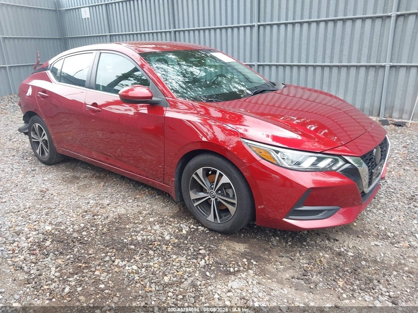 2022 NISSAN SENTRA SV XTRONIC CVT | 3N1AB8CV7NY223401 | UPCARS