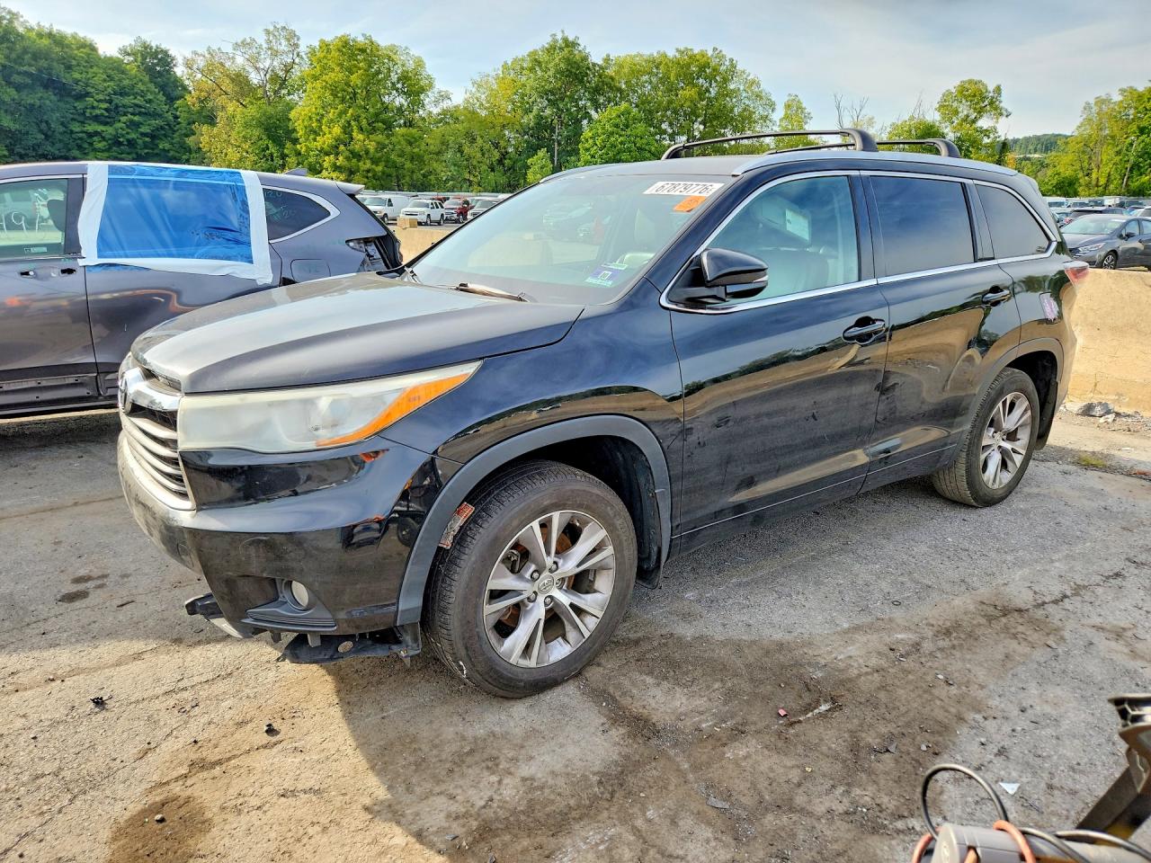 2015 TOYOTA HIGHLANDER XLE | 5TDJKRFH7FS199876 | UPCARS