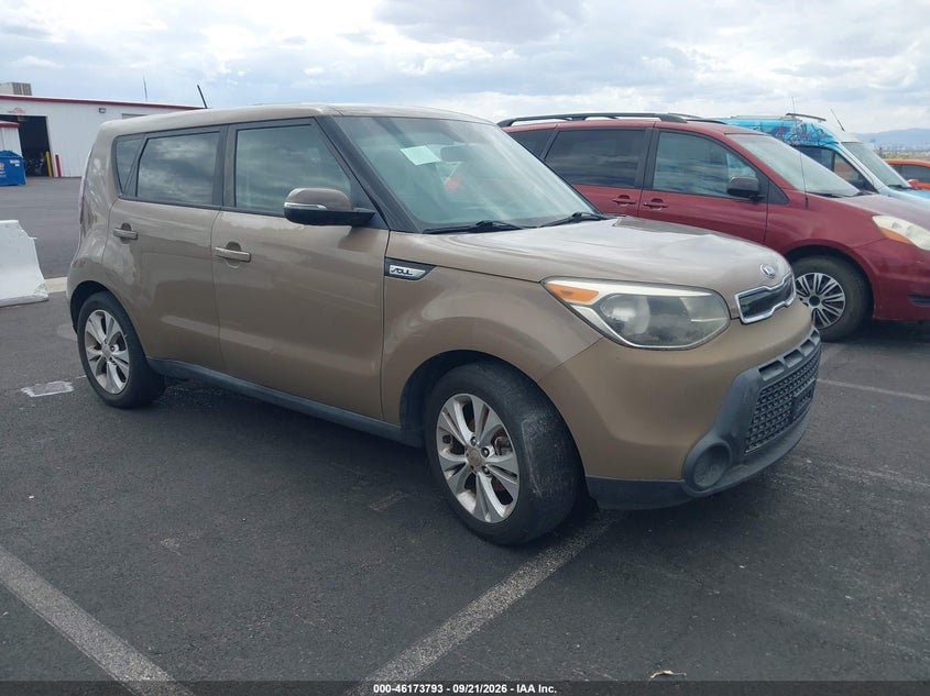 2014 KIA SOUL + | KNDJP3A58E7102835 | UPCARS