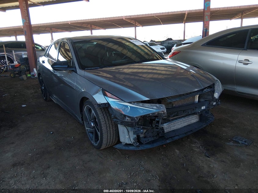 2022 HYUNDAI ELANTRA N LINE | KMHLR4AFXNU228628 | UPCARS