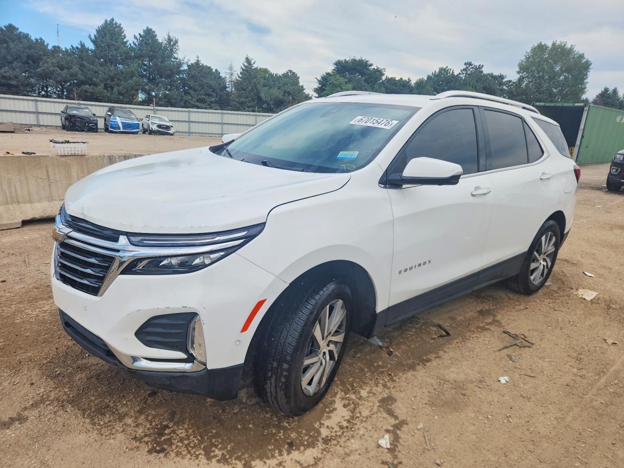 2022 CHEVROLET EQUINOX PREMIER | 3GNAXXEVXNS195707 | UPCARS