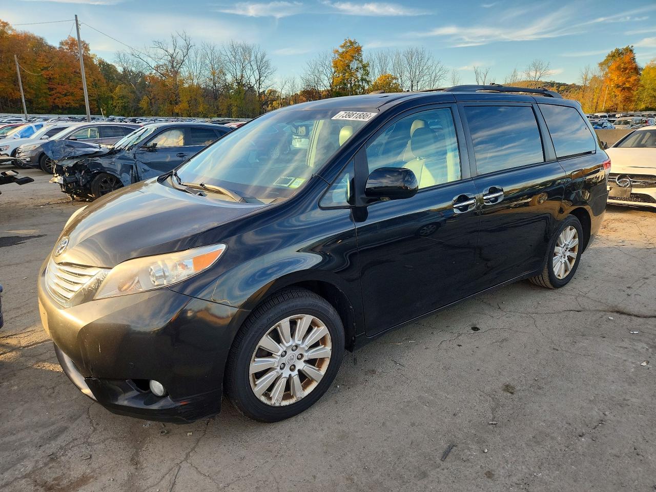 2011 TOYOTA SIENNA LIMITED 7-PASSENGER | 5TDDK3DC6BS003941 | UPCARS