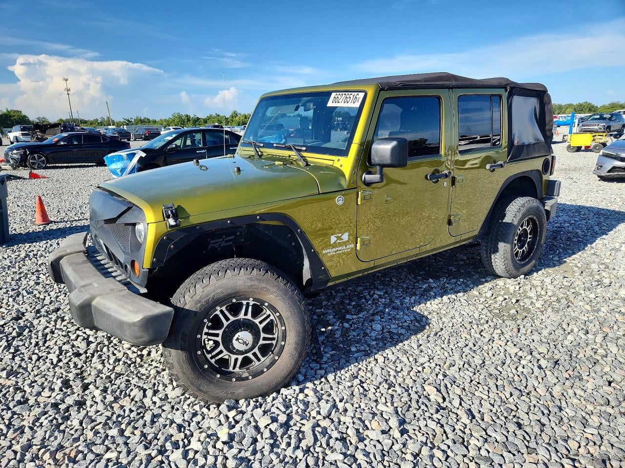 2007 JEEP WRANGLER X | 1J4GA39107L203336 | UPCARS