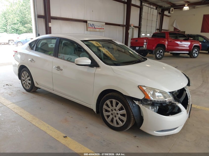 2013 NISSAN SENTRA SV | 3N1AB7AP0DL727329 | UPCARS