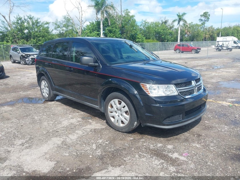 2013 DODGE JOURNEY AMERICAN VALUE PKG | 3C4PDCAB5DT695346 | UPCARS