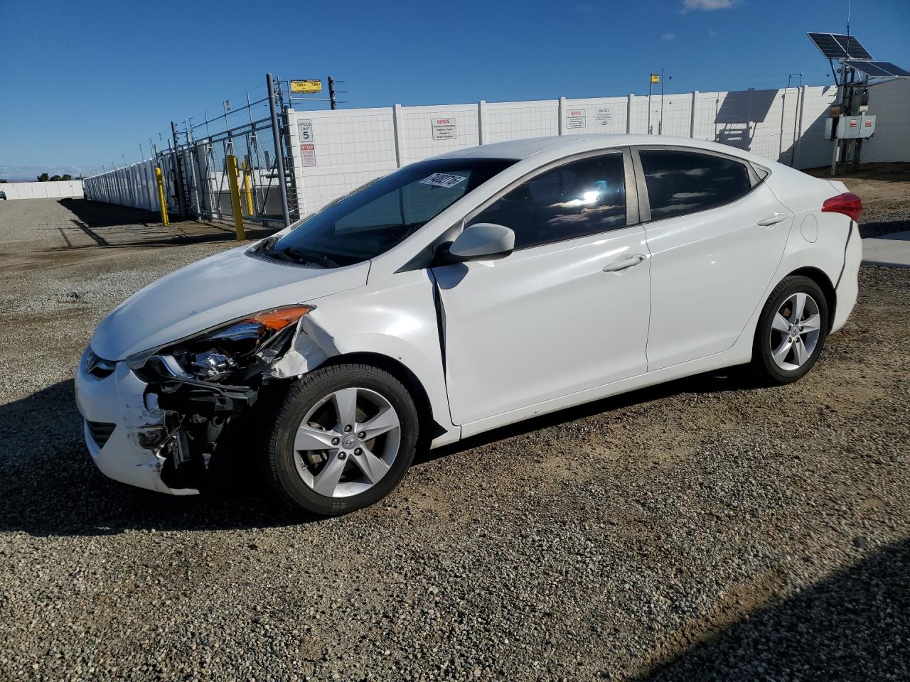 2013 HYUNDAI ELANTRA GLS | 5NPDH4AEXDH365449 | UPCARS