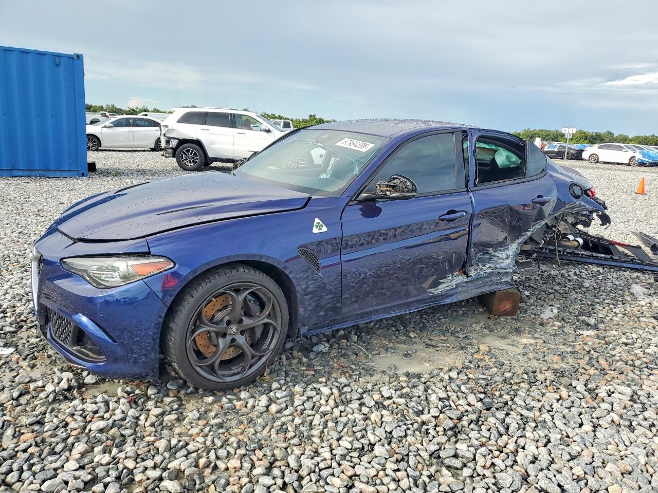 2017 ALFA ROMEO GIULIA QUADRIFOGLIO | ZARFAEAV0H7558566 | UPCARS