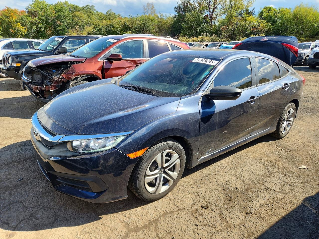 2017 HONDA CIVIC LX | 19XFC2E55HE000967 | UPCARS