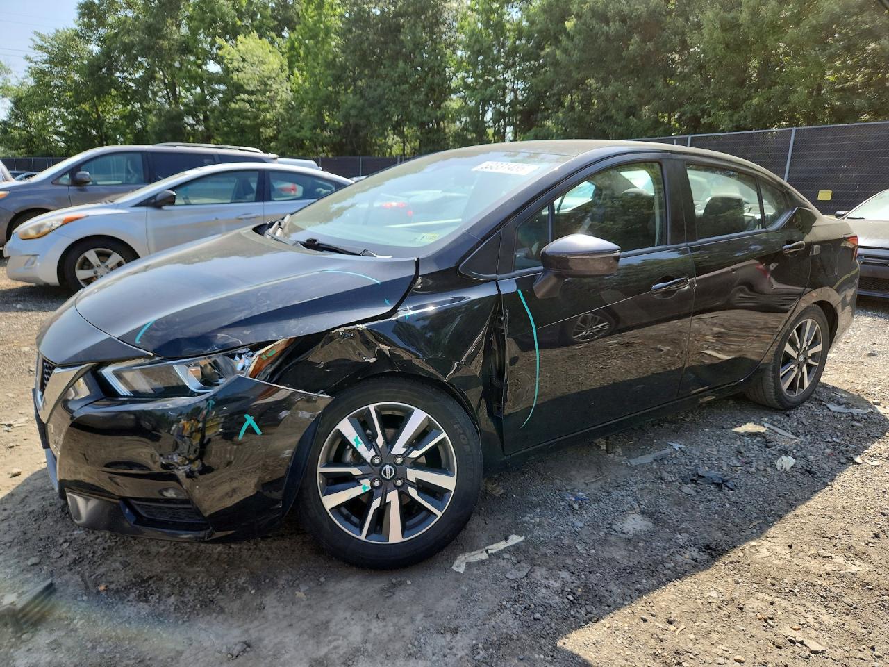 2021 NISSAN VERSA SV | 3N1CN8EVXML829932 | UPCARS