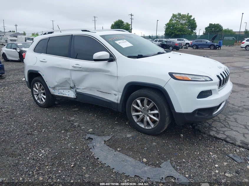 2015 JEEP CHEROKEE LIMITED | 1C4PJMDB9FW556814 | UPCARS
