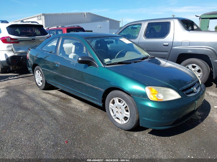 2001 HONDA CIVIC LX | 1HGEM22501L032060 | UPCARS