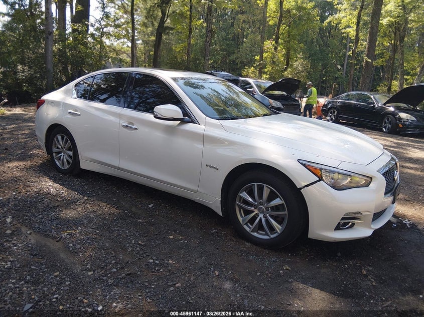2015 INFINITI Q50 HYBRID PREMIUM | JN1AV7AR3FM850138 | UPCARS