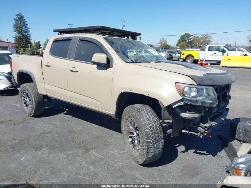 2021 CHEVROLET COLORADO 4WD  SHORT BOX ZR2 | 1GCPTEE19M1167462 | UPCARS