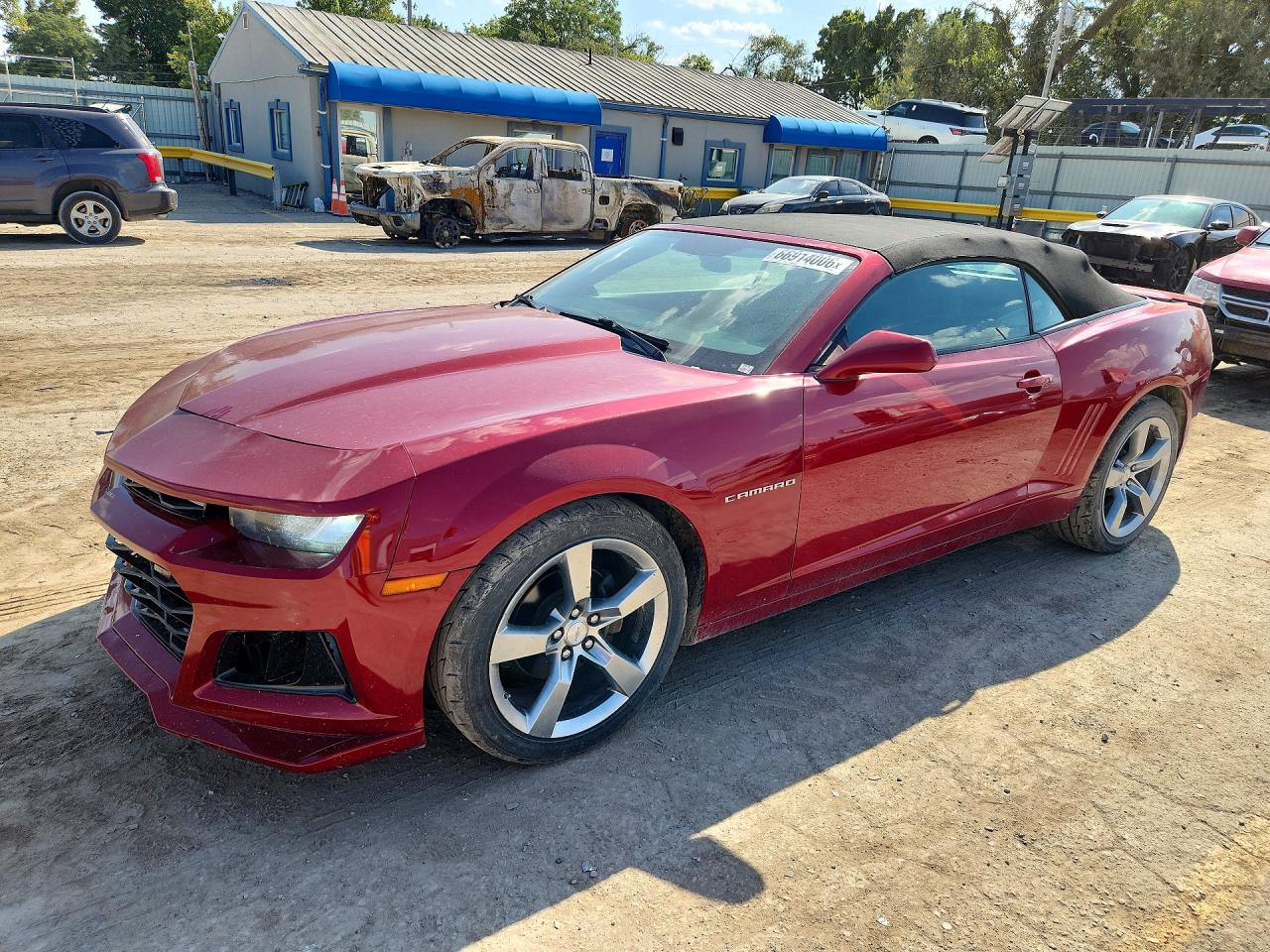 2014 CHEVROLET CAMARO LT | 2G1FB3D36E9139100 | UPCARS