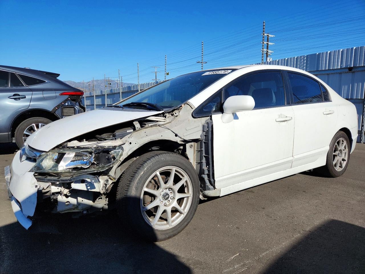 2007 HONDA CIVIC LX | 1HGFA16547L062804 | UPCARS