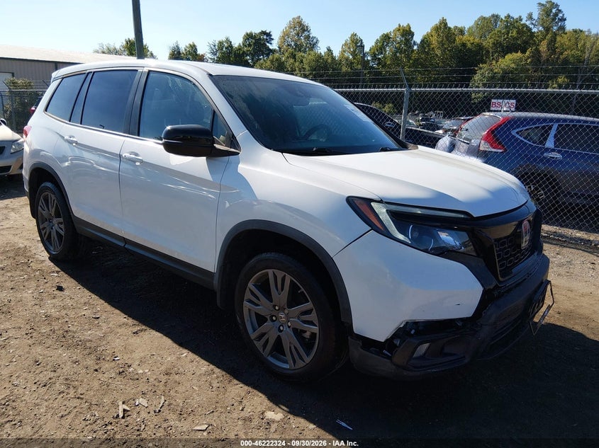 2020 HONDA PASSPORT AWD EX-L | 5FNYF8H52LB009319 | UPCARS