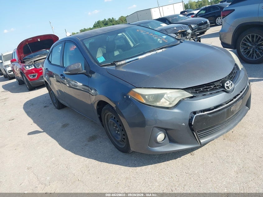 2014 TOYOTA COROLLA S PLUS | 5YFBURHEXEP028323 | UPCARS