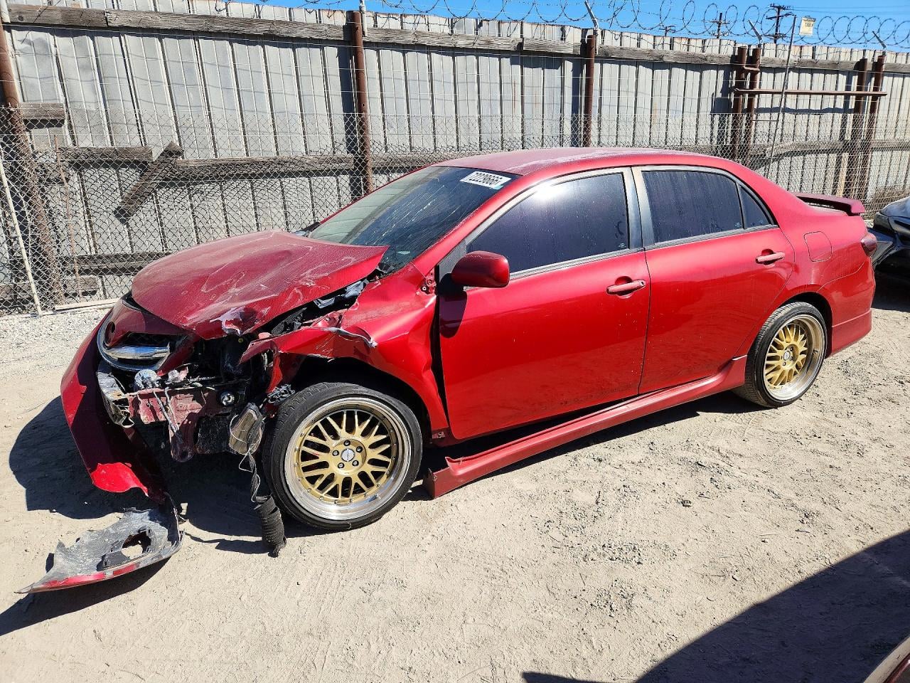 2011 TOYOTA COROLLA S | 2T1BU4EE6BC637766 | UPCARS