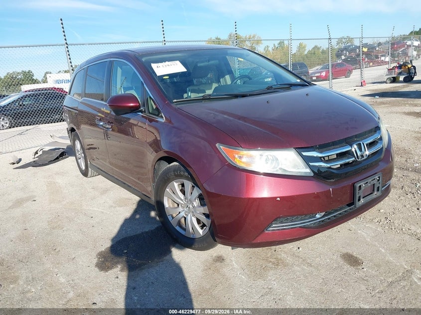 2016 HONDA ODYSSEY SE | 5FNRL5H33GB075877 | UPCARS
