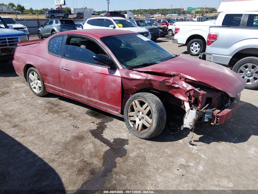 2007 CHEVROLET MONTE CARLO LT | 2G1WK15K279147725 | UPCARS