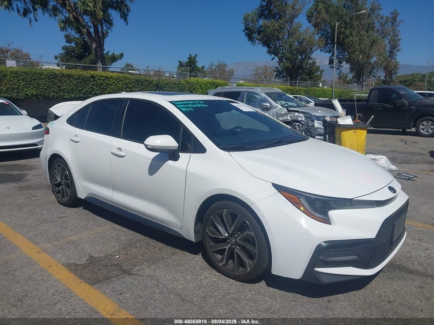 2022 TOYOTA COROLLA SE | 5YFP4MCE4NP106613 | UPCARS
