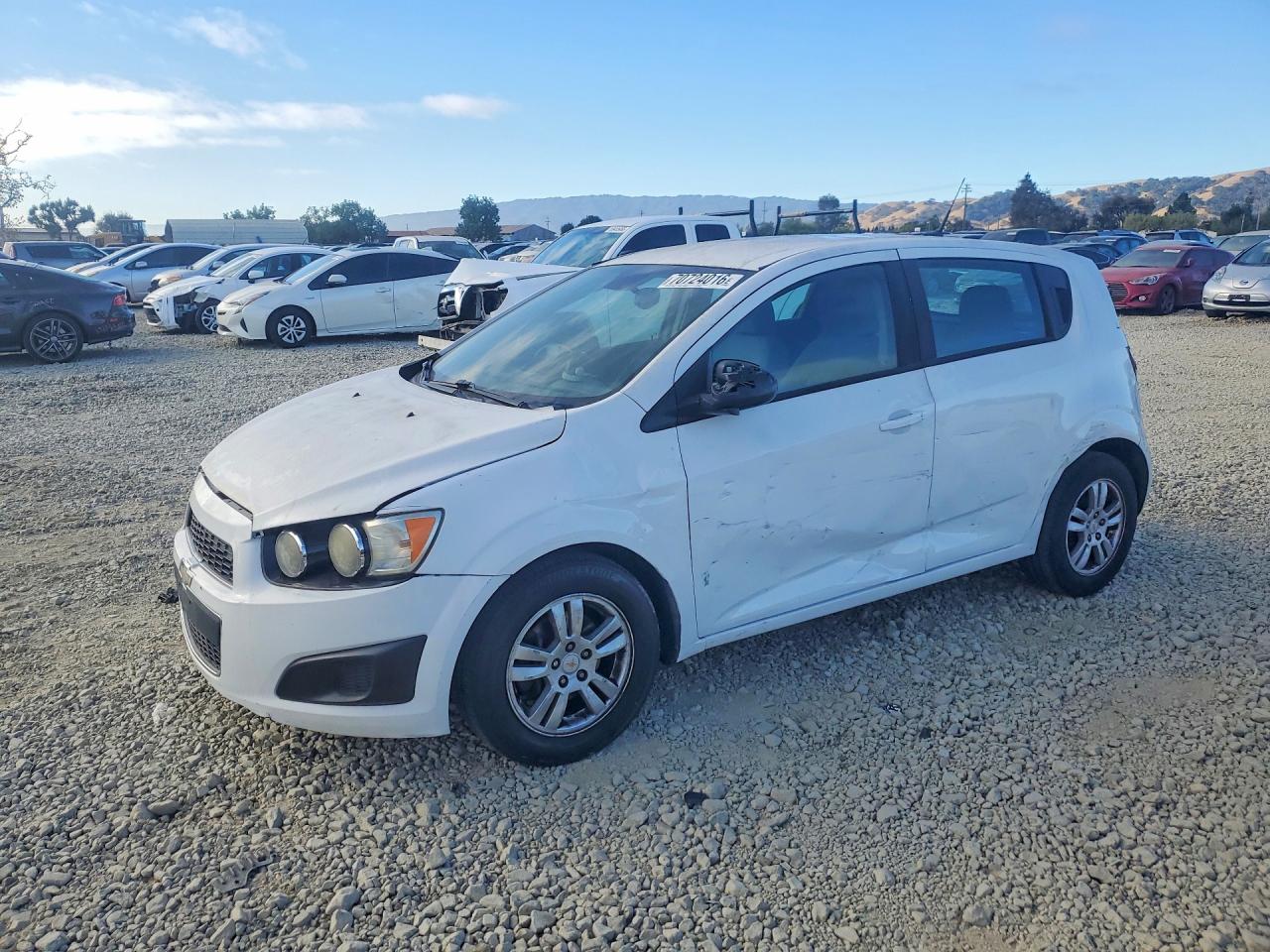 2012 CHEVROLET SONIC LS | 1G1JA6SH5C4104545 | UPCARS