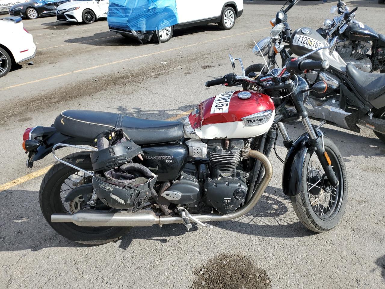 2022 TRIUMPH MOTORCYCLE BONNEVILLE T100 | SMTD10G75NTAF1985 | UPCARS