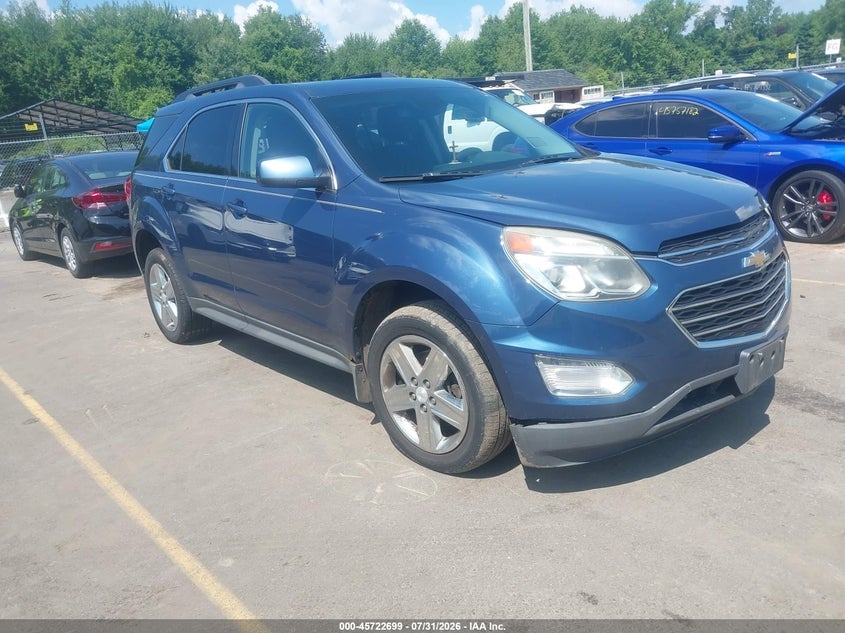 2016 CHEVROLET EQUINOX LT | 2GNFLFE37G6189665 | UPCARS