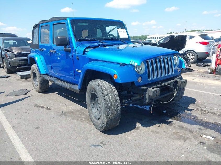 2016 JEEP WRANGLER UNLIMITED SAHARA | 1C4BJWEG9GL150664 | UPCARS