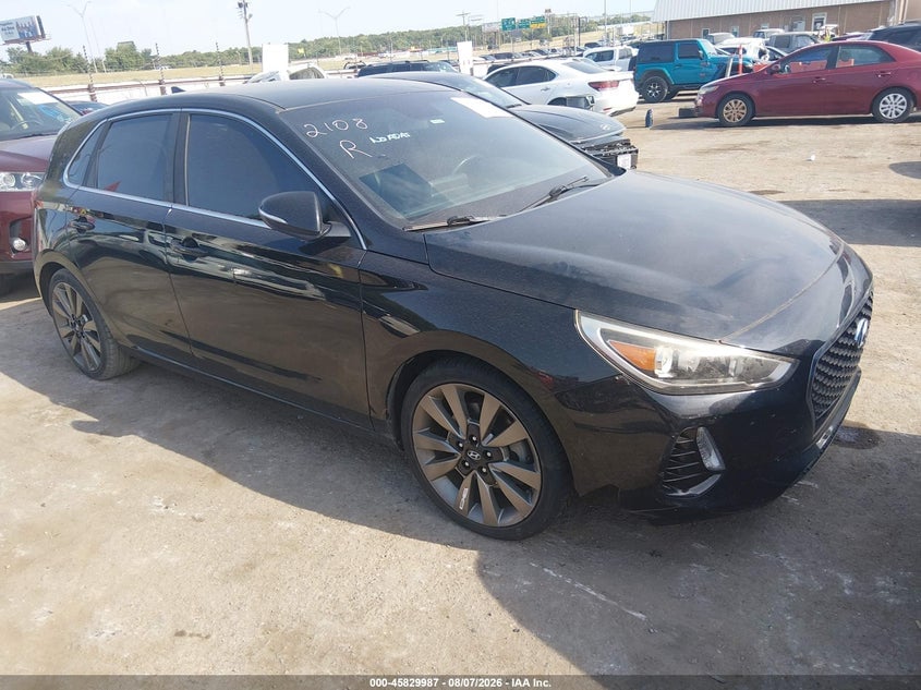 2018 HYUNDAI ELANTRA GT SPORT | KMHH55LC8JU039514 | UPCARS