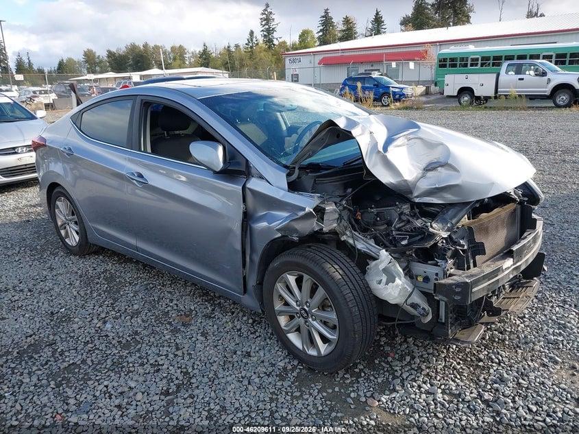 2015 HYUNDAI ELANTRA SE | 5NPDH4AE0FH619561 | UPCARS