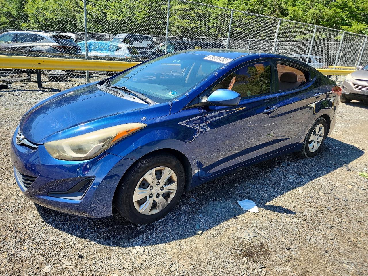 2016 HYUNDAI ELANTRA SE | 5NPDH4AE9GH760601 | UPCARS