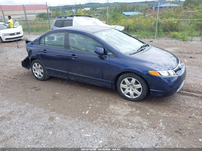 2008 HONDA CIVIC LX | 2HGFA16578H531012 | UPCARS