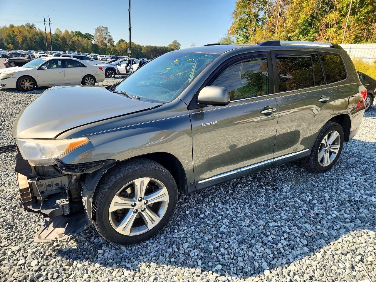 2011 TOYOTA HIGHLANDER LIMITED | 5TDDK3EH0BS070593 | UPCARS