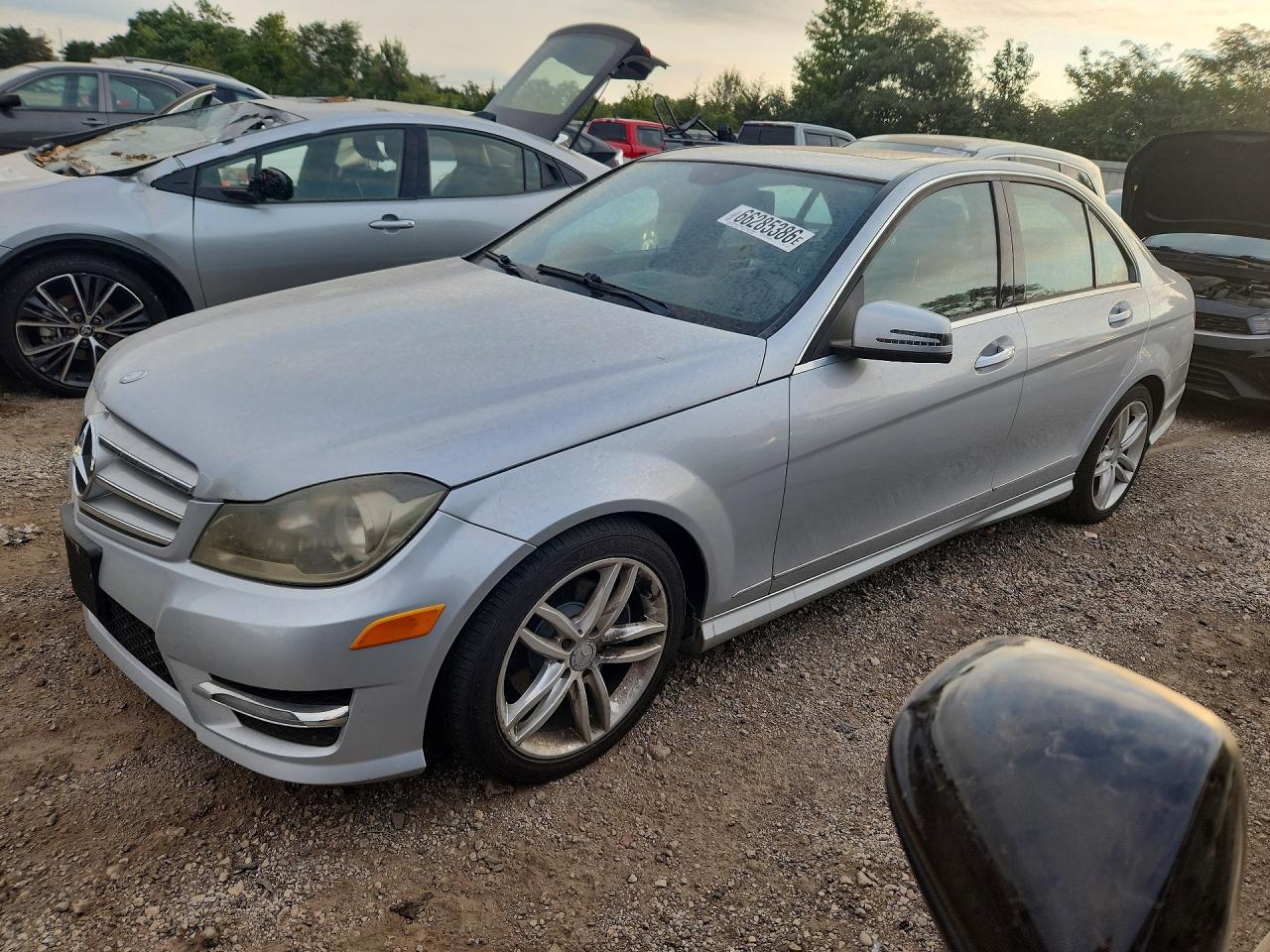 2012 MERCEDES-BENZ C-CLASS 300 4MATIC | WDDGF8BB1CR240514 | UPCARS