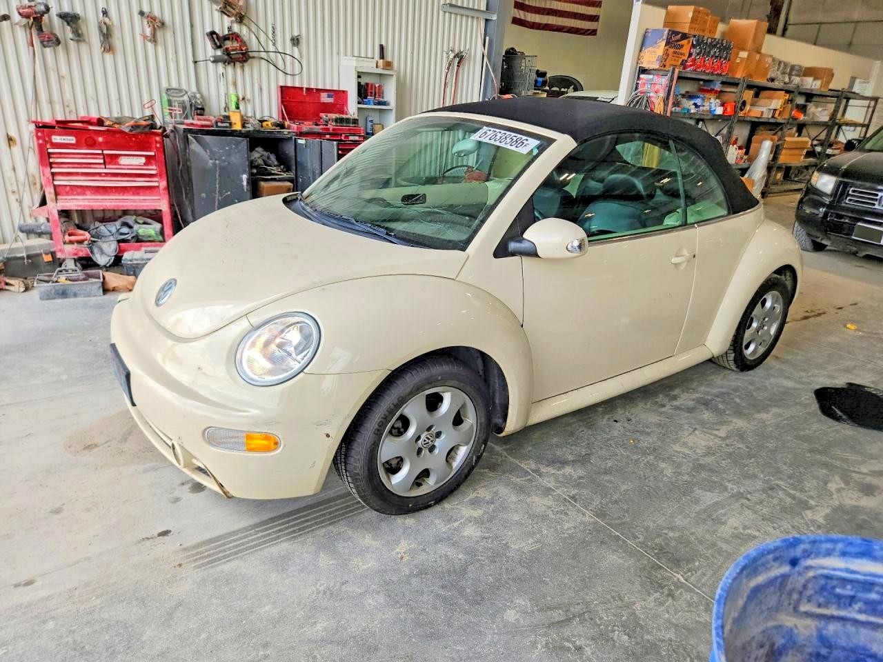 2003 VOLKSWAGEN BEETLE GLS | 3VWCD21Y23M333428 | UPCARS