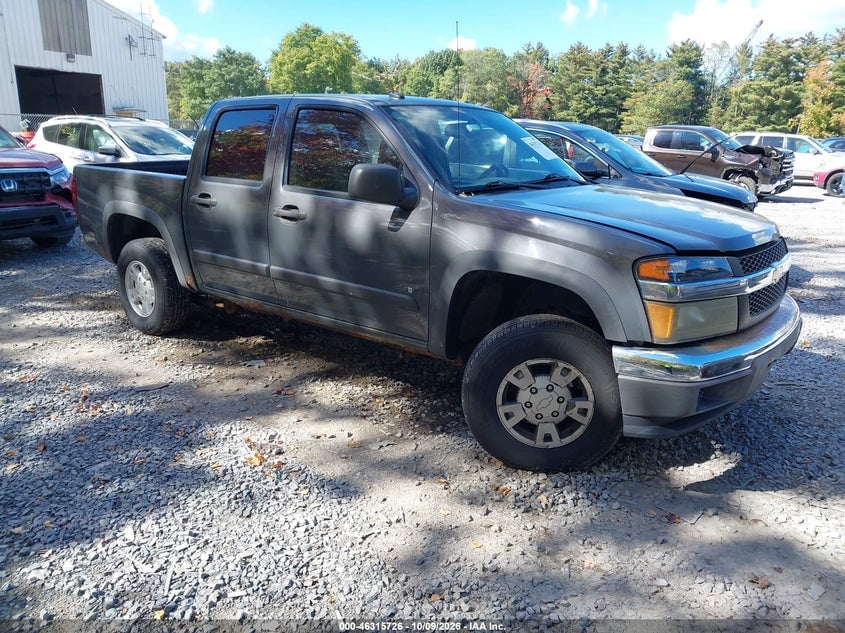 2008 CHEVROLET COLORADO LT | 1GCDT33E288215586 | UPCARS