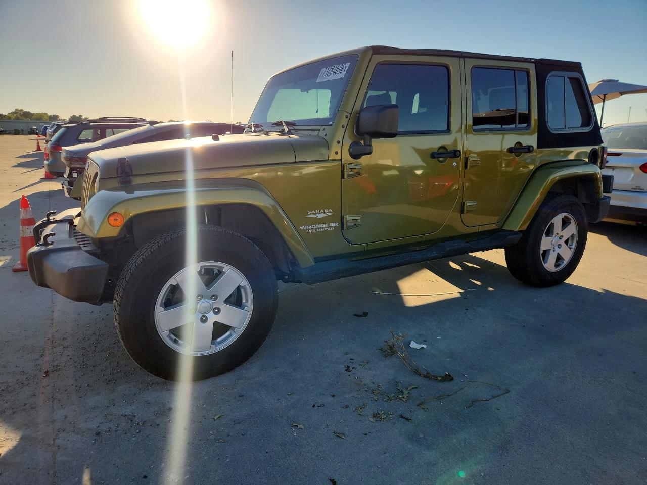 2007 JEEP WRANGLER SAHARA | 1J4GB59177L199231 | UPCARS