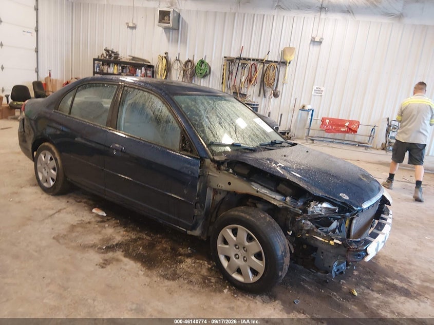 2002 HONDA CIVIC EX | 1HGES26772L079993 | UPCARS
