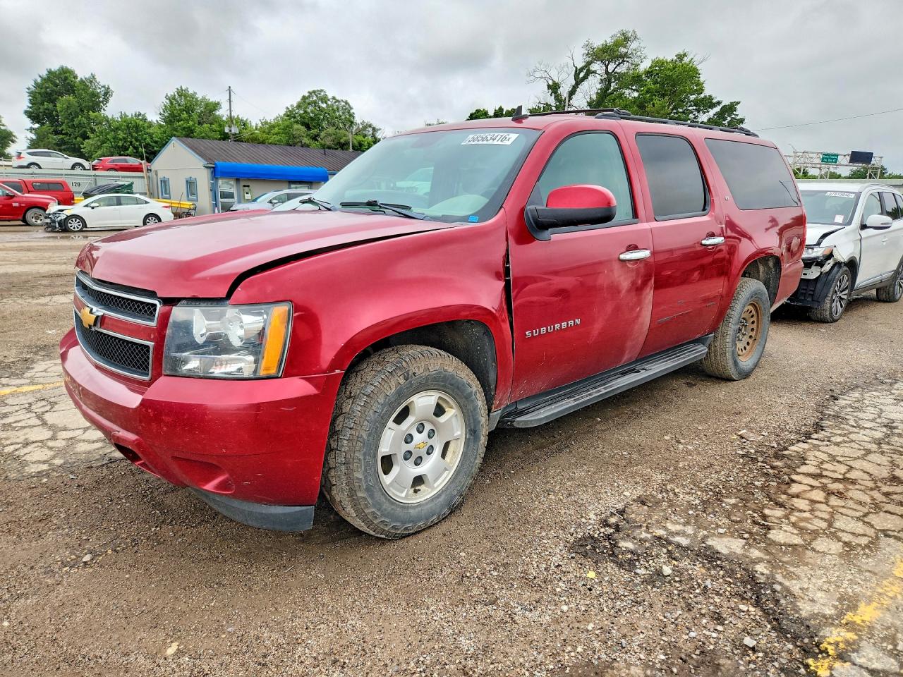 2014 CHEVROLET SUBURBAN K1500 LT | 1GNSKJE77ER204125 | UPCARS