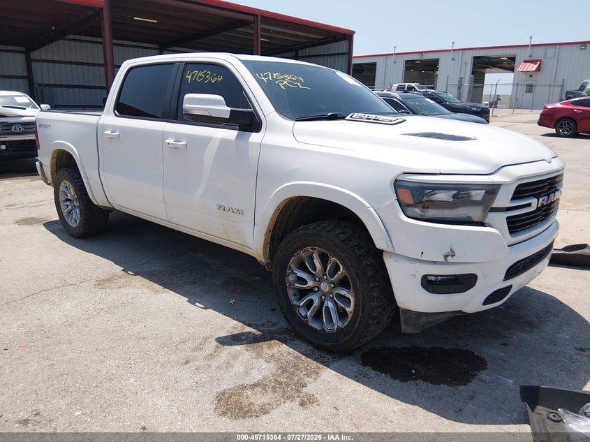 2020 RAM 1500 LARAMIE  4X4 5'7 BOX | 1C6SRFJT2LN387708 | UPCARS