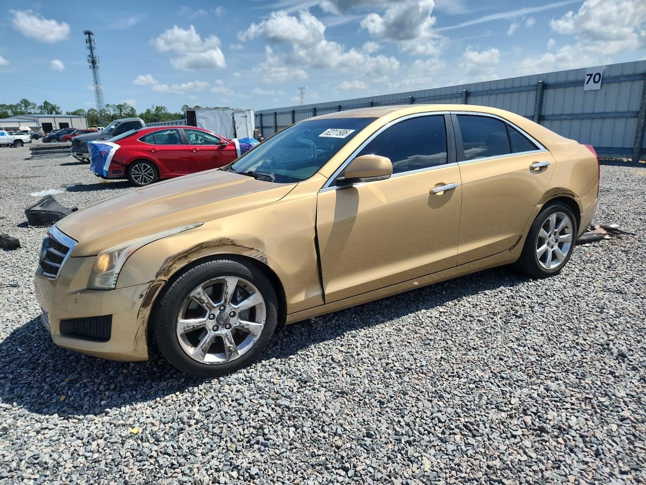 2013 CADILLAC ATS LUXURY | 1G6AB5RAXD0117861 | UPCARS