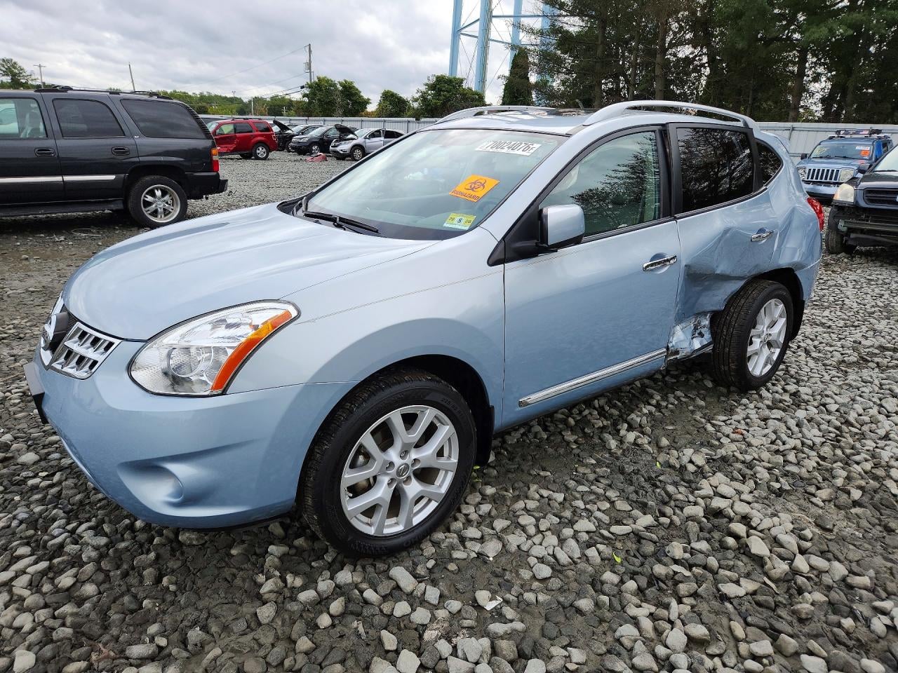 2013 NISSAN ROGUE S | JN8AS5MV0DW123094 | UPCARS