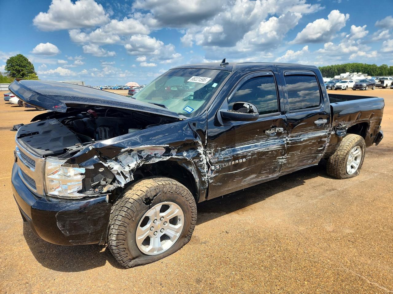 2007 CHEVROLET SILVERADO C1500 CREW CAB | 3GCEC13C47G515873 | UPCARS