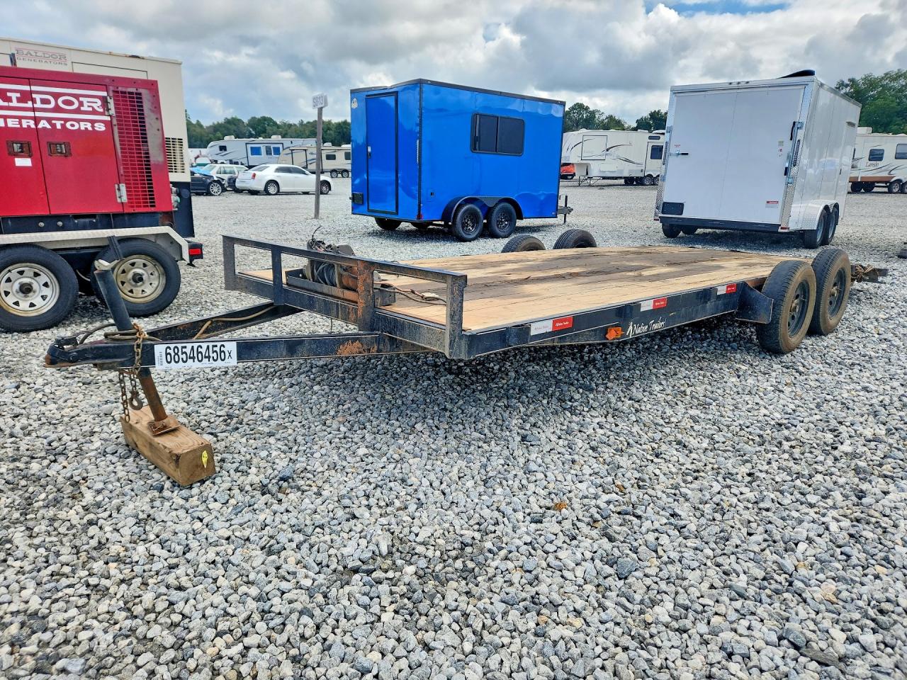 2025 NATIVE TRAILERS TRAILERS NATIVE 83X20 WOOD CH EQUIPMENT TRAILER | 7ZMNBCF23SD001227 | UPCARS