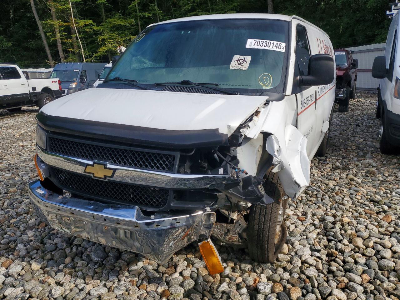 2014 CHEVROLET EXPRESS | 1GCWGFCA0E1142606 | UPCARS