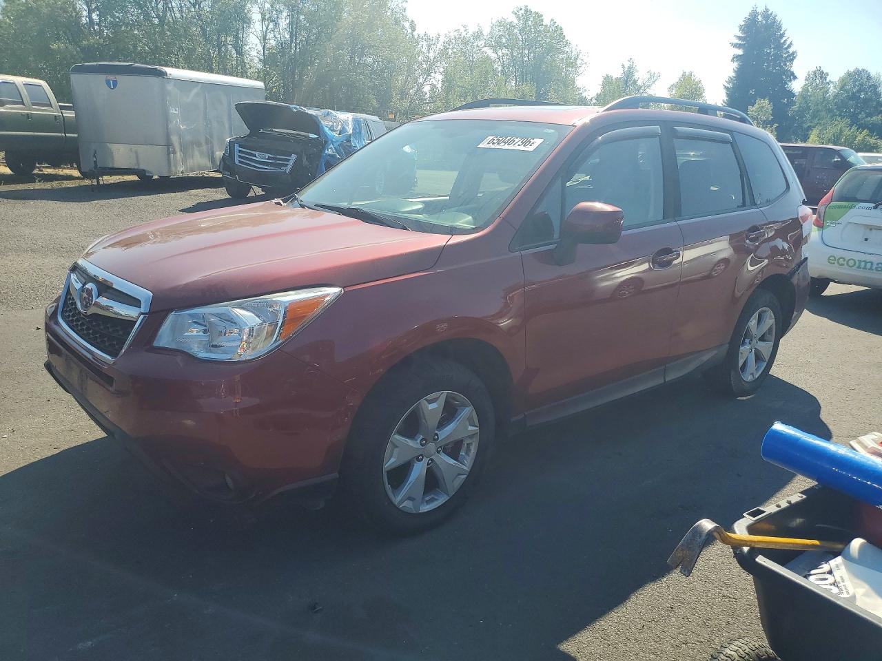 2016 SUBARU FORESTER 2.5I PREMIUM | JF2SJAGC8GH568599 | UPCARS