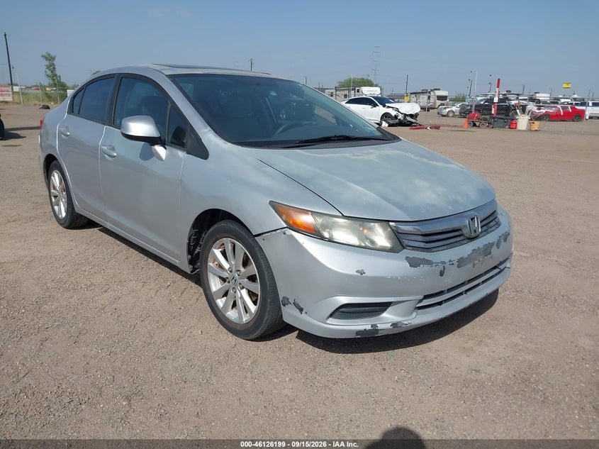 2012 HONDA CIVIC EX | 19XFB2F82CE330084 | UPCARS