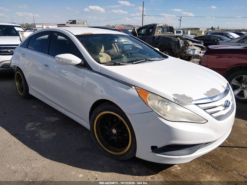 2014 HYUNDAI SONATA GLS | 5NPEB4AC2EH938737 | UPCARS