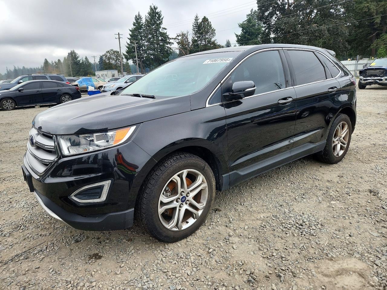 2015 FORD EDGE TITANIUM | 2FMTK4K82FBB17647 | UPCARS